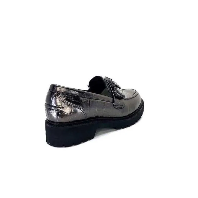 7023 Cuir Metal Anthracite*Myma Best