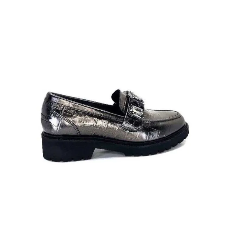 7023 Cuir Metal Anthracite*Myma Best