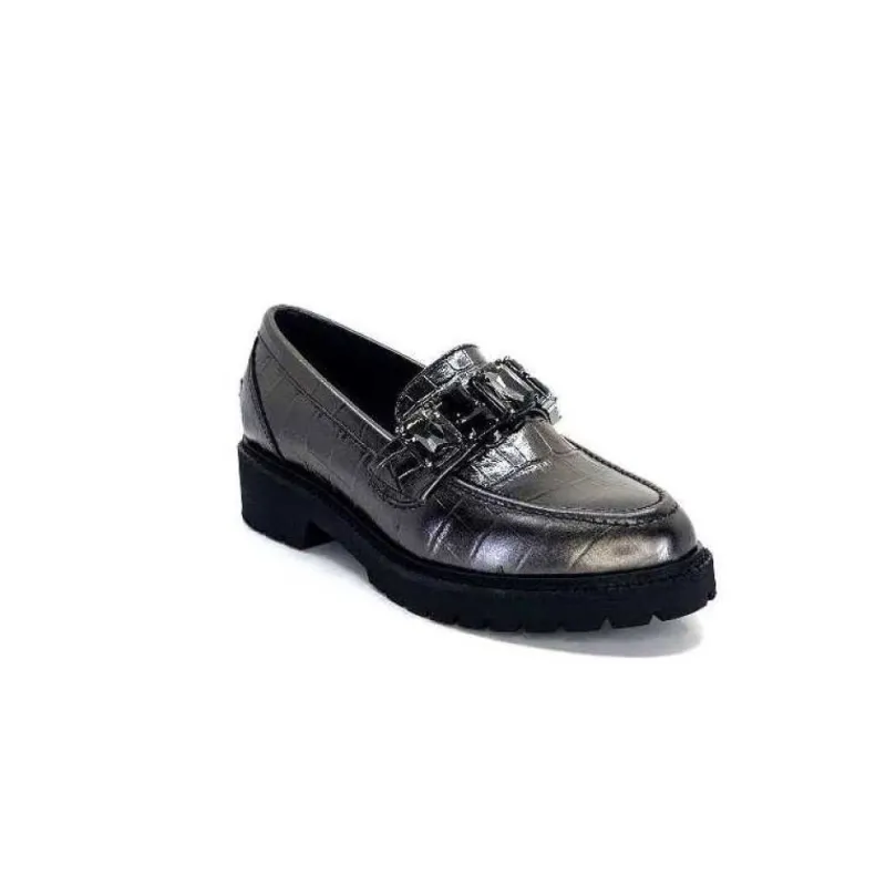 7023 Cuir Metal Anthracite*Myma Best