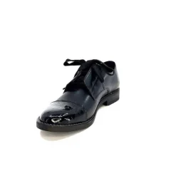 7008/01 Cuir Noir Vernis Noir*Myma