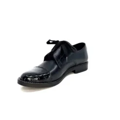 7008/01 Cuir Noir Vernis Noir*Myma