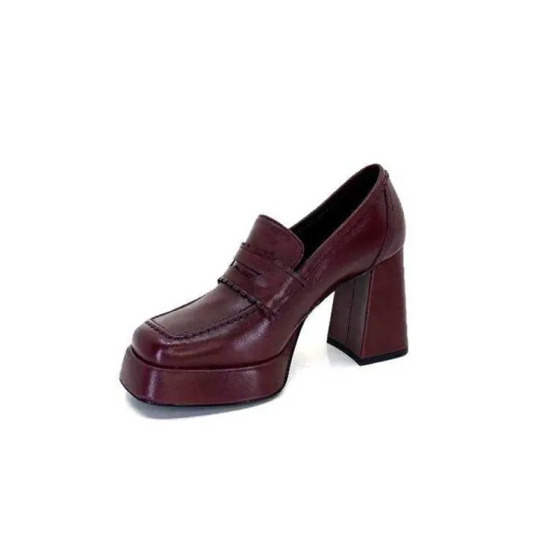 A9183 Cuir Bordeaux*napoleoni Online