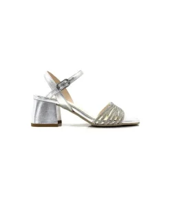 Nero Gardini 307320 De Cuir Strass Argent*Nero Giardini Sale