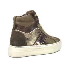 17004 Cuir Kaki Militaire*Nero Giardini Hot