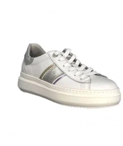 306554 D707 Cuir Blanc*Nero Giardini Hot