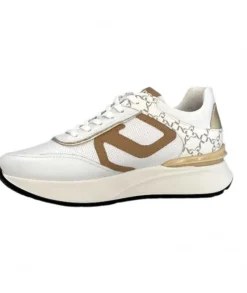 306447 D707 Cuir Blanc*Nero Giardini Discount