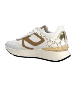 306447 D707 Cuir Blanc*Nero Giardini Discount