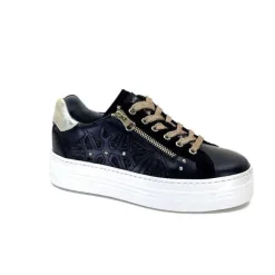 1308410 D100 Cuir Noir*Nero Giardini Sale