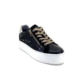 1308410 D100 Cuir Noir*Nero Giardini Sale