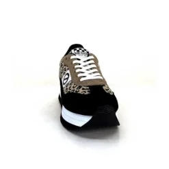 Flex M Jogger Daim Textile Beige Et Noir*No Name