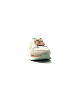 Mia Jogger Daim Textile Beige Pastel Vert*No Name Outlet