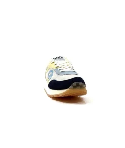 Punky Jogger Daim Bleu Textile Beige*No Name Clearance