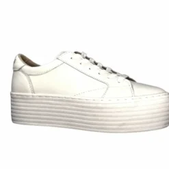 Spice Sneaker Cuir Blanc*No Name Clearance