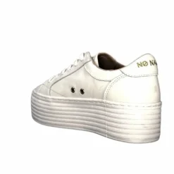 Spice Sneaker Cuir Blanc*No Name Clearance