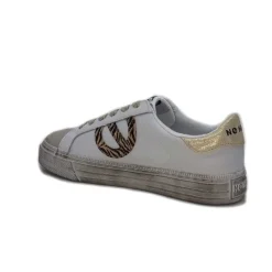 Strike Side Cuir Blanc Or*No Name Best