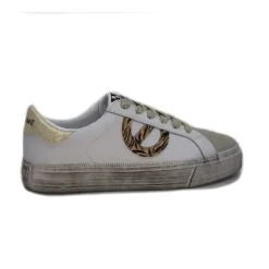 Strike Side Cuir Blanc Or*No Name Best