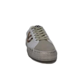 Strike Side Cuir Blanc Or*No Name Best