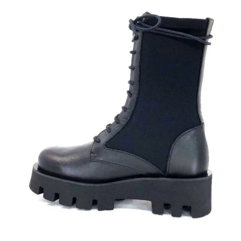 Ahrem Cuir Noir Textile Noir*Paloma Barcelo New