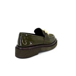 32420 D4 Cuir Glace Kaki*Pertini