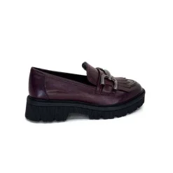 Dalia 06 Cuir Bordeaux*Regarde Le Ciel Outlet