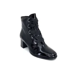 Ines 65 Cuir Vernis Noir*Regarde Le Ciel Hot