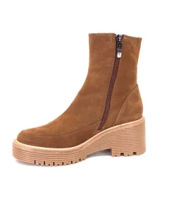 Marta 01 Daim Marron Noce*Regarde Le Ciel Discount