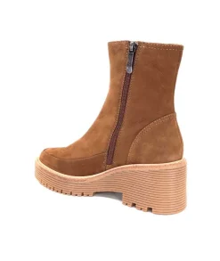 Marta 01 Daim Marron Noce*Regarde Le Ciel Discount