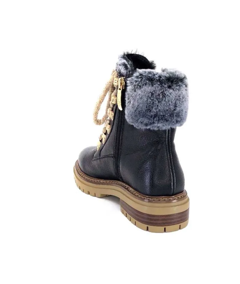 Rafal 02 Cuir Noir*Regarde Le Ciel Outlet