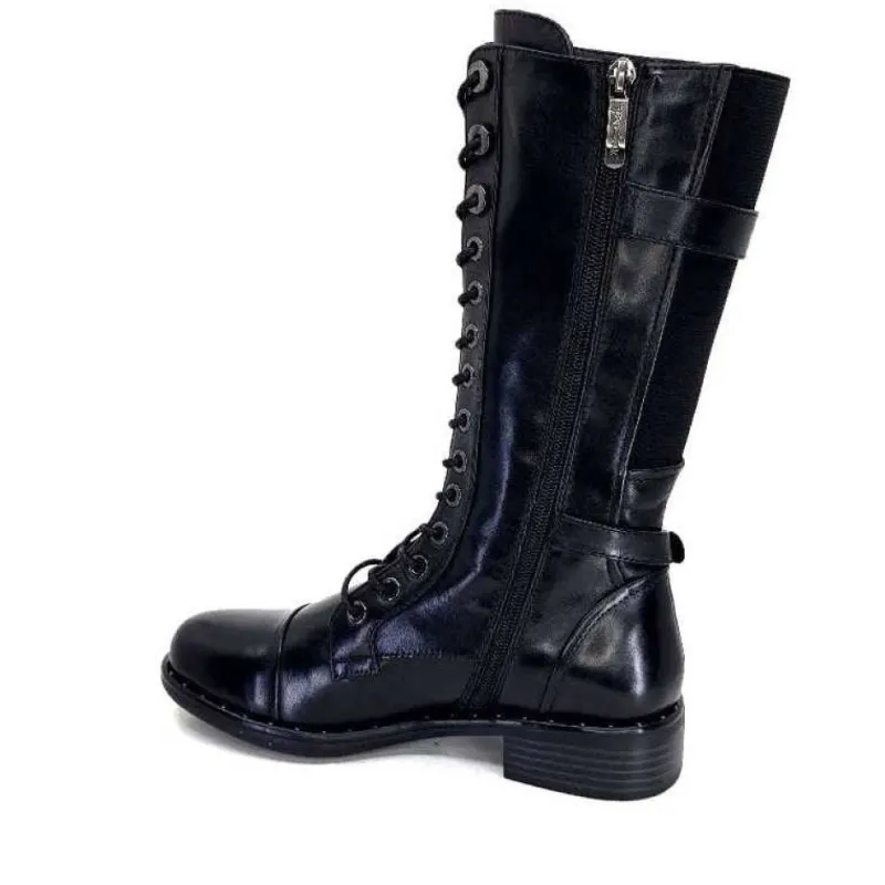 Roxana 10 Delice Cuir Noir*Regarde Le Ciel Discount