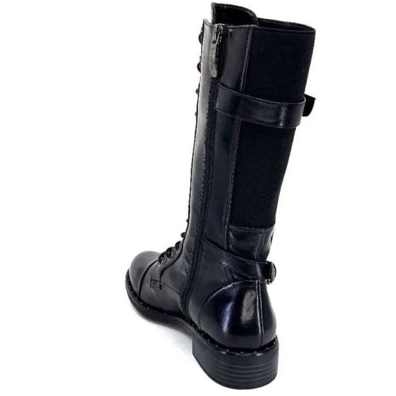 Roxana 10 Delice Cuir Noir*Regarde Le Ciel Discount