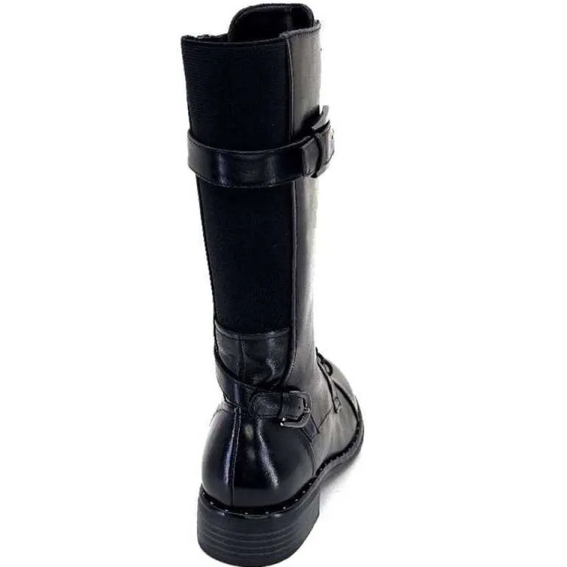 Roxana 10 Delice Cuir Noir*Regarde Le Ciel Discount