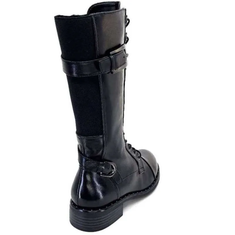 Roxana 10 Delice Cuir Noir*Regarde Le Ciel Discount