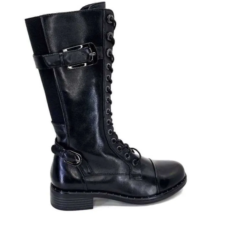 Roxana 10 Delice Cuir Noir*Regarde Le Ciel Discount