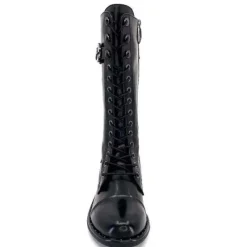 Roxana 10 Delice Cuir Noir*Regarde Le Ciel Discount