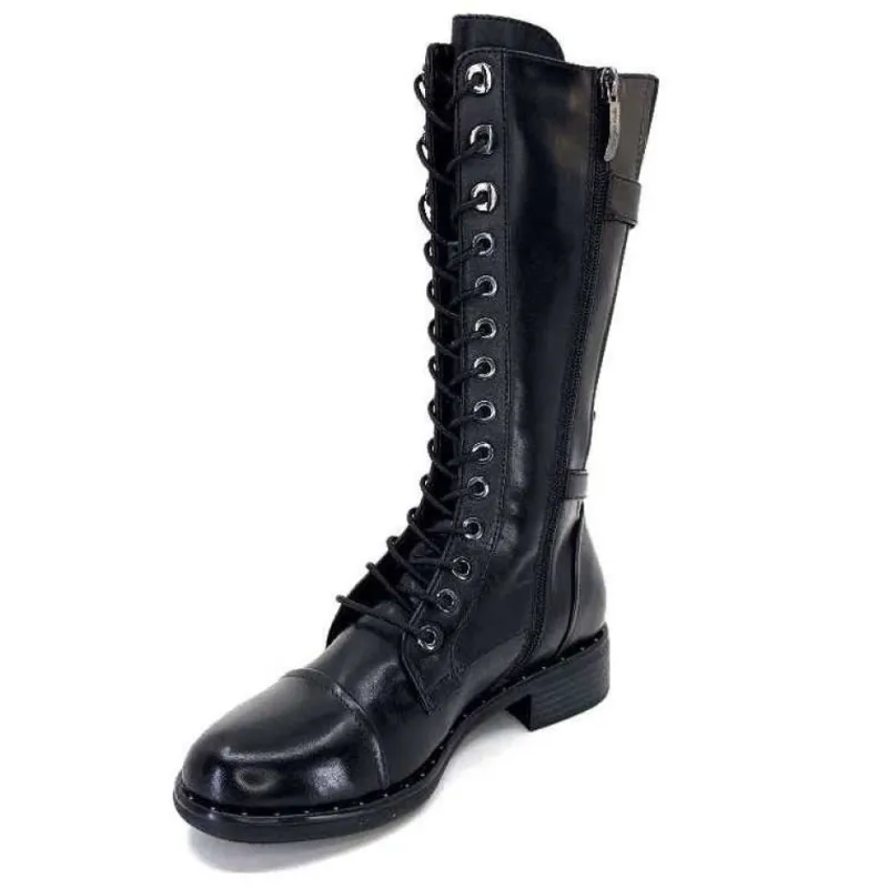Roxana 10 Delice Cuir Noir*Regarde Le Ciel Discount