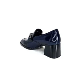 Vanessa 02 Cuir Vernis Bleu Marine*Regarde Le Ciel Best