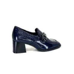 Vanessa 02 Cuir Vernis Bleu Marine*Regarde Le Ciel Best