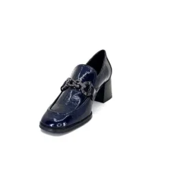 Vanessa 02 Cuir Vernis Bleu Marine*Regarde Le Ciel Best