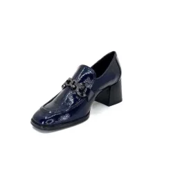 Vanessa 02 Cuir Vernis Bleu Marine*Regarde Le Ciel Best