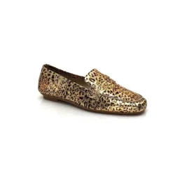 Reqins Hema Cuir Gold Leopard*Requin