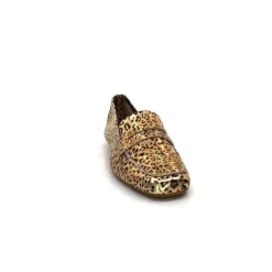 Reqins Hema Cuir Gold Leopard*Requin
