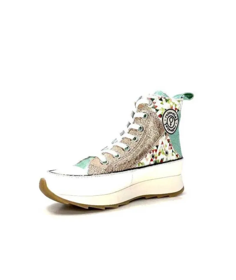 Rosemetal H0757B Cuir Metal Aqua Nude*Muratti Discount