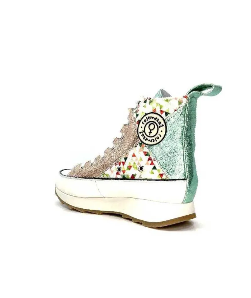 Rosemetal H0757B Cuir Metal Aqua Nude*Muratti Discount