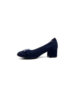 34865 Salma Nubuck Bleu Marine*Sabrinas Discount