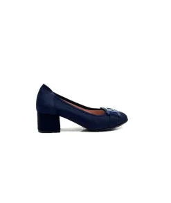 34865 Salma Nubuck Bleu Marine*Sabrinas Discount