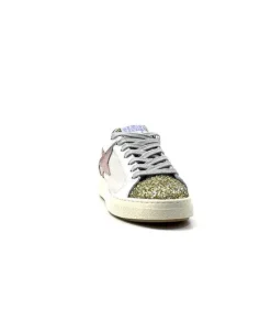 Smr Duck 9433 Cuir Blanc Glitter Or*Semerdjian New