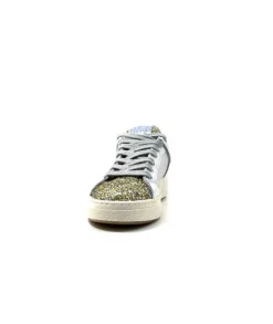 Smr Duck 9433 Cuir Blanc Glitter Or*Semerdjian New