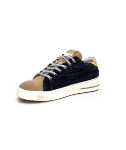 Smr Maya 8676 Velours Bleu Daim Beige*Semerdjian Clearance