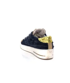 Smr Maya 8676 Velours Bleu Daim Beige*Semerdjian Clearance