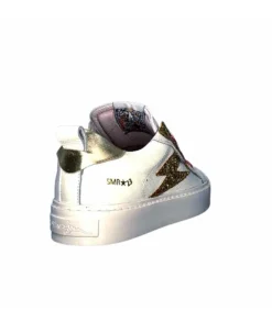 Smr Viken 9587 Cuir Gris Blanc*Semerdjian New